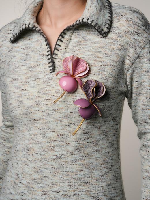 北京仓｜Cilea Bijoux-IRIS-鸢尾花 胸针［法国设计师］ 商品图1