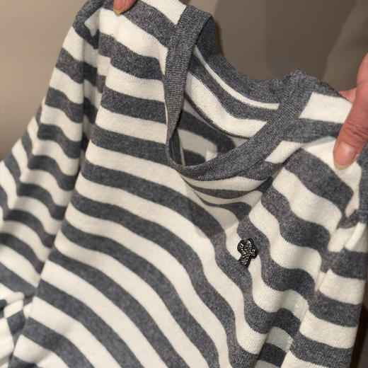 【特价不退换】【预售7天】良木礼羊毛条纹上衣（3351F） 商品图2