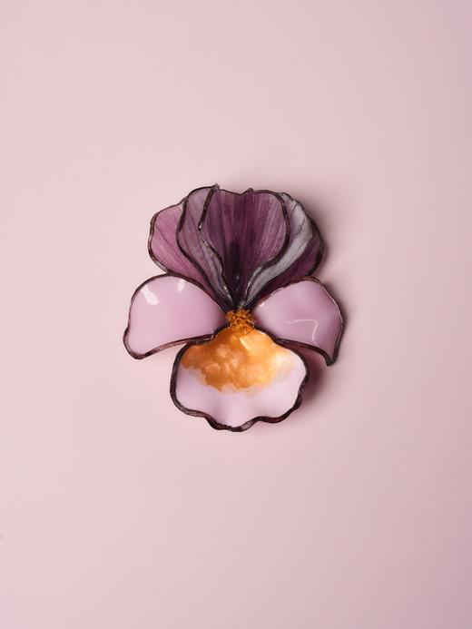 北京仓｜Cilea Bijoux-YVETTE-鸢尾花 胸针（大号）［法国设计师］ 商品图1