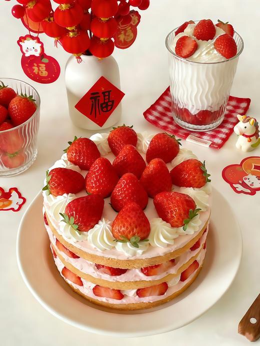 【草莓季童话】四季鲜果奶油蛋糕 商品图0