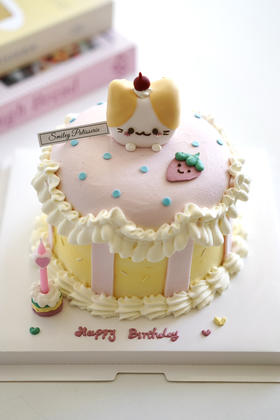 手绘奶油 | 鲜果原味奶油 - 喵