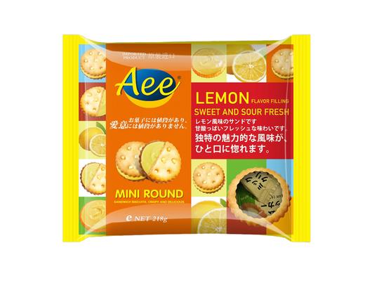 218克AEE迷你柠檬味夹心饼干 商品图0