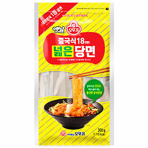 不倒翁中国式宽粉条300g오뚜기 중국식 넓은당면 商品图0