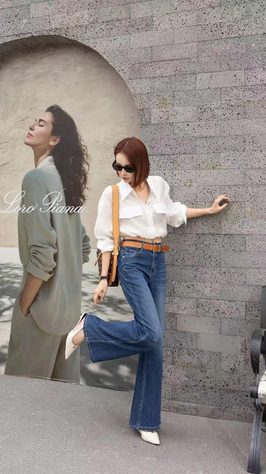 女装26春夏新品牛仔筒喇长裤2235-FC70106 商品图0