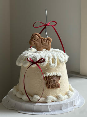 蛋糕定制—饼干小马（需要提早两天下单）