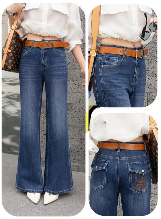 女装26春夏新品牛仔筒喇长裤2235-FC70106 商品图2