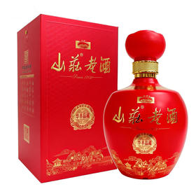 [白酒]山庄(红坛)红瓷38度500ml（品藏）