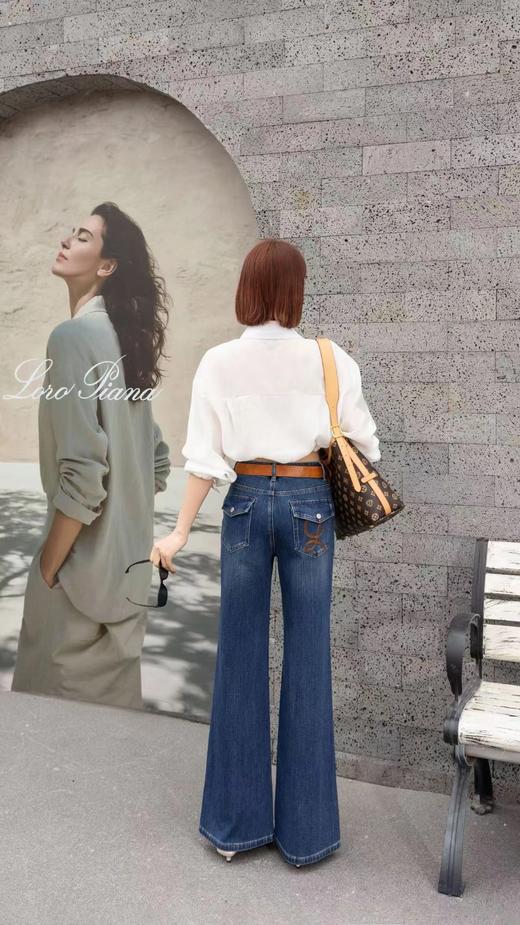 女装26春夏新品牛仔筒喇长裤2235-FC70106 商品图1