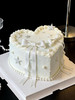 蛋糕定制—纯白爱心 商品缩略图0