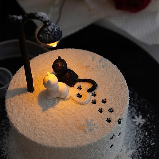 ❤️路灯小猫❤️蛋糕 商品图1