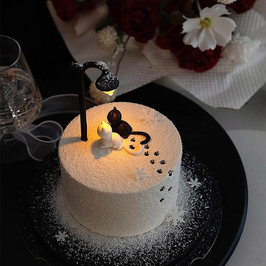 ❤️路灯小猫❤️蛋糕 商品图0