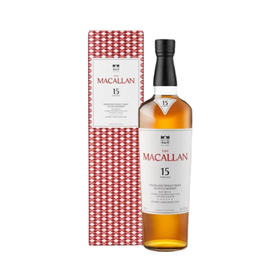 【行货】英国麦卡伦15年蓝钻 双桶陈酿 单一麦芽苏格兰威士忌