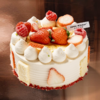 【直送到家】吉米的厨房-草莓奶皮子蛋糕 每日现做 口感新鲜 商品缩略图0