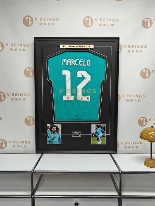 收藏系列 马塞洛 皇马队 21/22客场版 亲笔签名球衣 商品图1