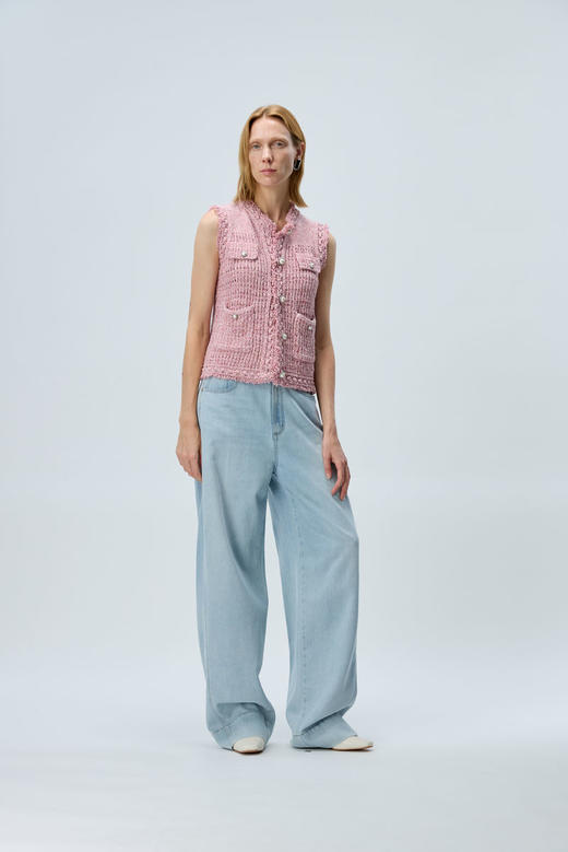 小香风针织马甲 商品图0