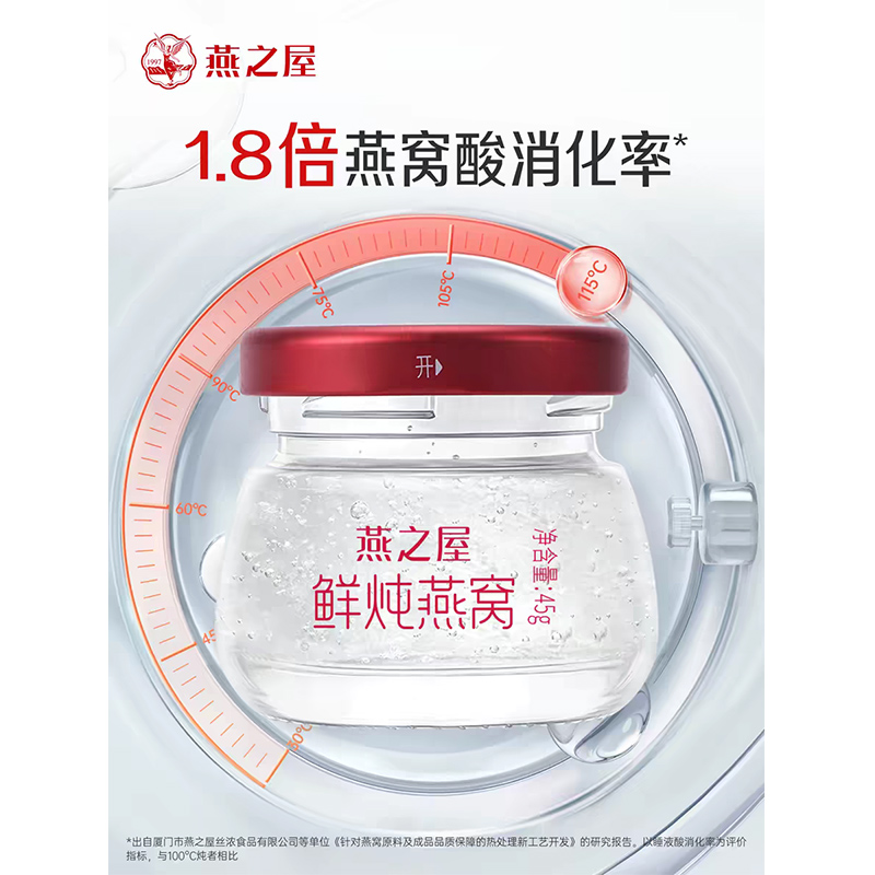 燕之屋 ·新一代鲜炖燕窝钻石款45g（周套餐）