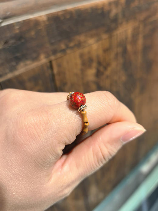 大漆手指环-戒指 商品图0