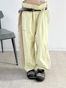 Magliano | 拼色腰带尼龙长裤