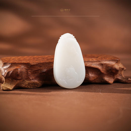 「年礼优选」【游财】羊脂白玉牌 商品图1