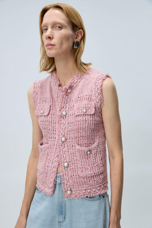 小香风针织马甲 商品图1