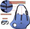 美国沃尔玛 Coodeo 宠物狗牵引手提辅助带 辅助行走 可调节加垫透气背带 蓝色 XL码 商品缩略图1