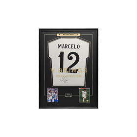 收藏系列 马塞洛 皇马队 24/25球迷版 亲笔签名球衣