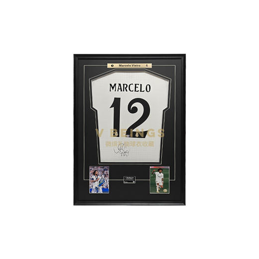 收藏系列 马塞洛 皇马队 24/25球迷版 亲笔签名球衣 商品图0