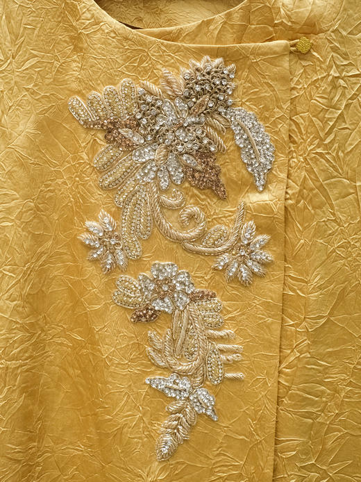 盛唐婧| 鎏光串珠连衣裙 商品图7