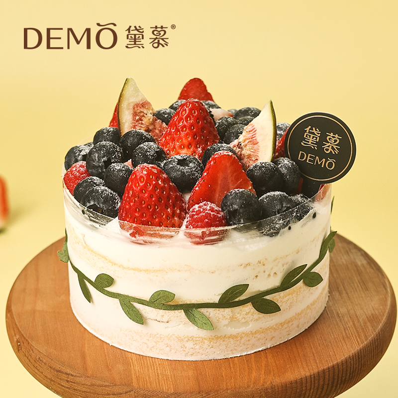 四季小森林·鲜果奶油裸蛋糕｜Fruit Cream Cake（可做代糖）【如需外出请加购保温包】
