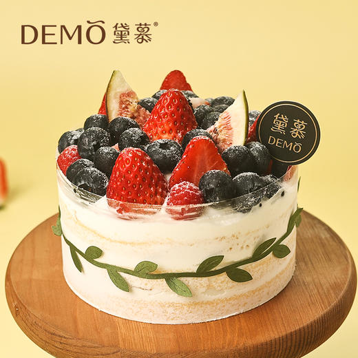 四季小森林·鲜果奶油裸蛋糕｜Fruit Cream Cake（可做代糖）【如需外出请加购保温包】 商品图0