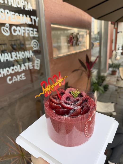 红丝绒车厘子新年蛋糕 商品图2