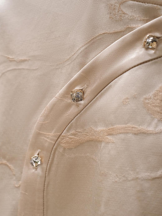 STJING×凯喜雅|长江赋立领短袖上衣 商品图7