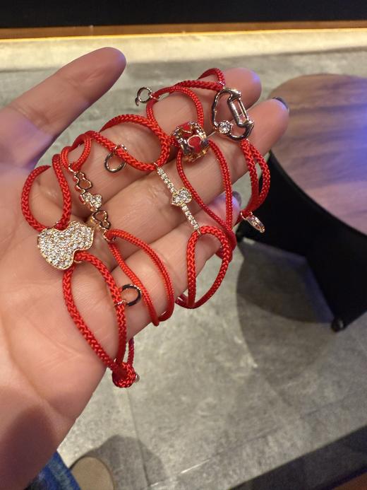 麒麟新年系列 好运红绳 5个款式 商品图0