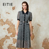 EITIE爱特爱法式优雅气质时尚通勤收腰连衣裙春季新款8107838 商品缩略图0