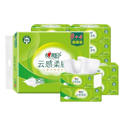 心相印云感78抽*12包三层 商品图2