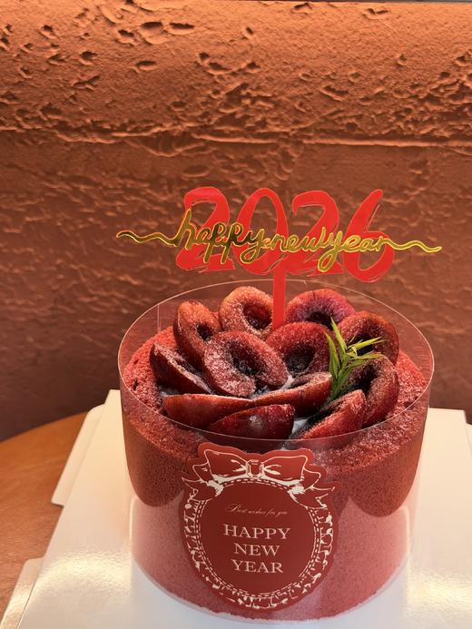 红丝绒车厘子新年蛋糕 商品图3