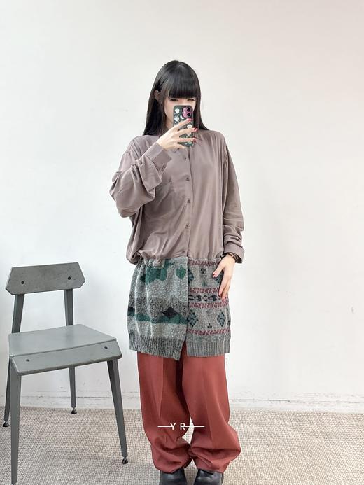 Magliano | 复古双层拼接衬衫 商品图0