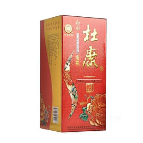 杜康 52度白水杜康国花酒(喜临门)浓香型白酒 475ml/盒