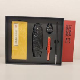 细嗅蔷薇紫光檀文房香道套装