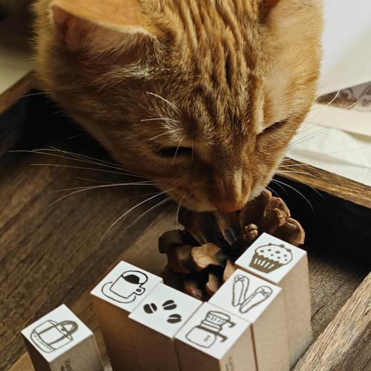 日本 Hankodori 原创印章 日常生活 咖啡 出行 蛋糕 商品图2