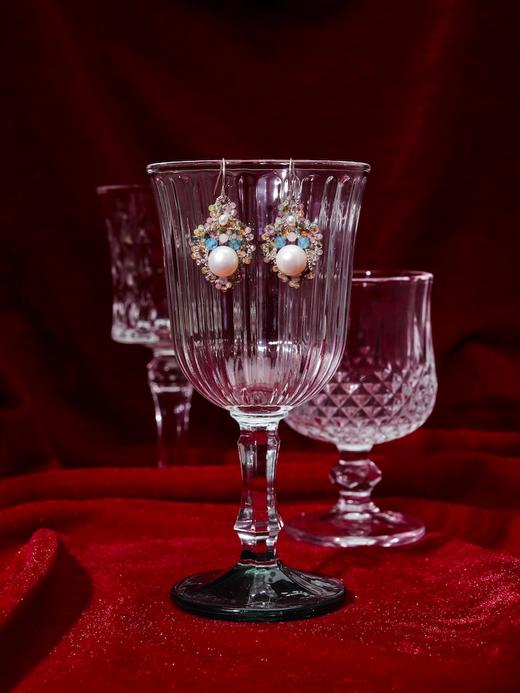 北京仓｜Lorina Balteanu-MATILDA-碧玺 珍珠 耳环［法国设计师］ 商品图3