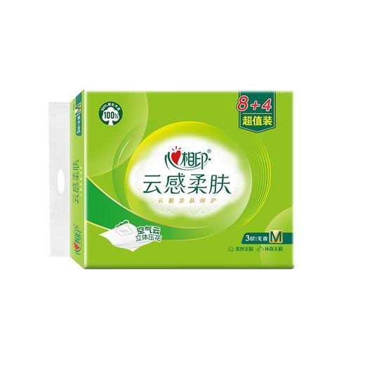 心相印云感78抽*12包三层 商品图0