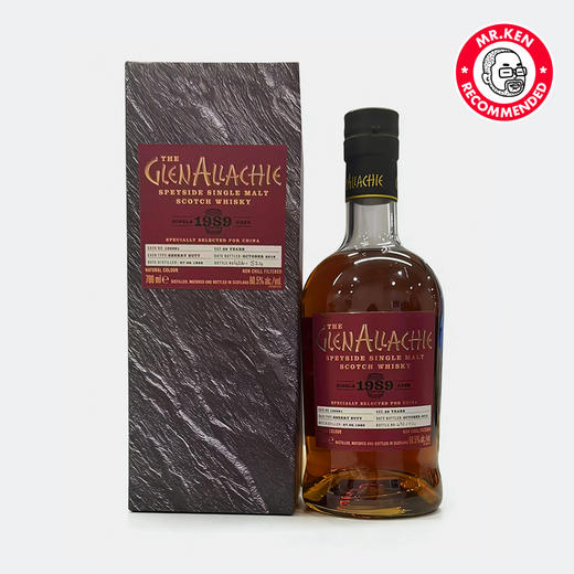 格兰纳里奇（Glenallachie）1989-29年雪莉单桶单一麦芽苏格兰威士忌（#100061）（赠白希瑟21年+分酒器） 商品图1