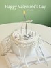 情人节|iloveu【注意银色星星不可食用】（包含原图蜡烛） 商品缩略图0