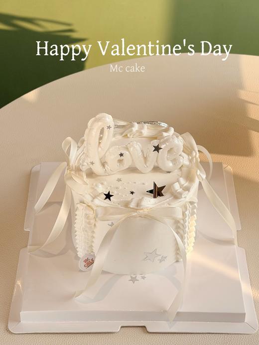 情人节|love字母款【注意银色星星不可食用】（包含原图蜡烛） 商品图1