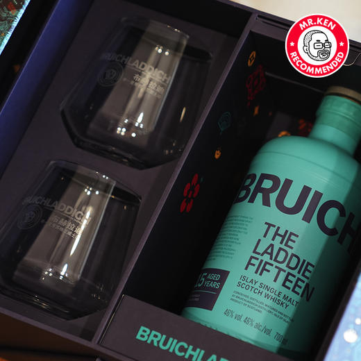 【马年礼盒】布赫拉迪(Bruichladdich)15年单一麦芽苏格兰威士忌 商品图2