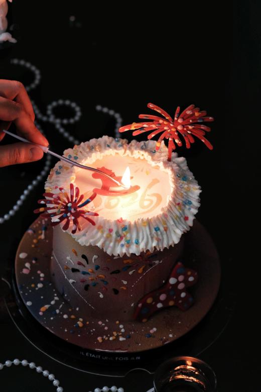 马年烟花蛋糕 | 燃烧款 商品图1