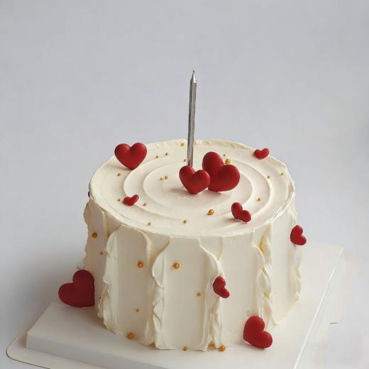 一见倾心-一眼定情为你沦陷！-约6寸3层夹心【网红蛋糕】 商品图0