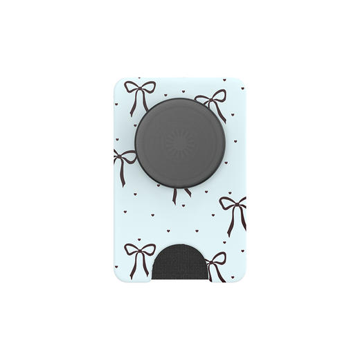 【芭蕾舞房】蝴蝶结间奏· MagSafe卡包 WALLET卡包 Wallet of Magsafe磁吸卡包系列 蓝色 爱心 商品图1