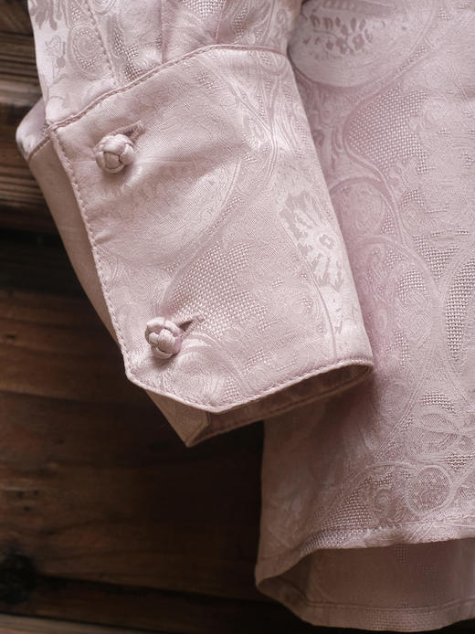 盛唐牡丹 | Paisley纹真丝提花女上衣 商品图2